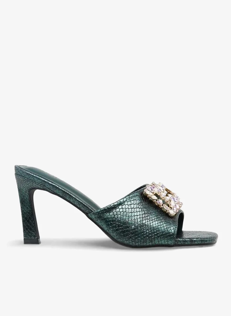 Flora Bella By Shoexpress Women Embellished Cone Heel Sandals Ramadan Collection