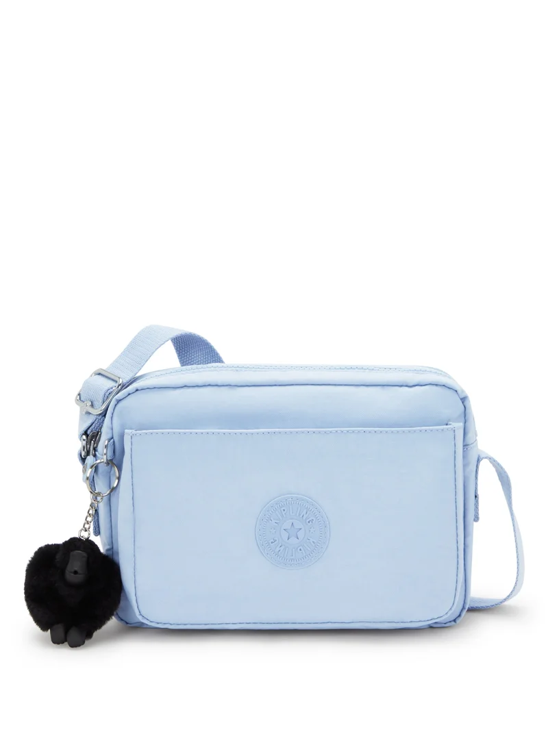 Kipling Abanu Versatile Medium Crossbody with Adjustable Shoulder Strap Cloudy Sky Blue