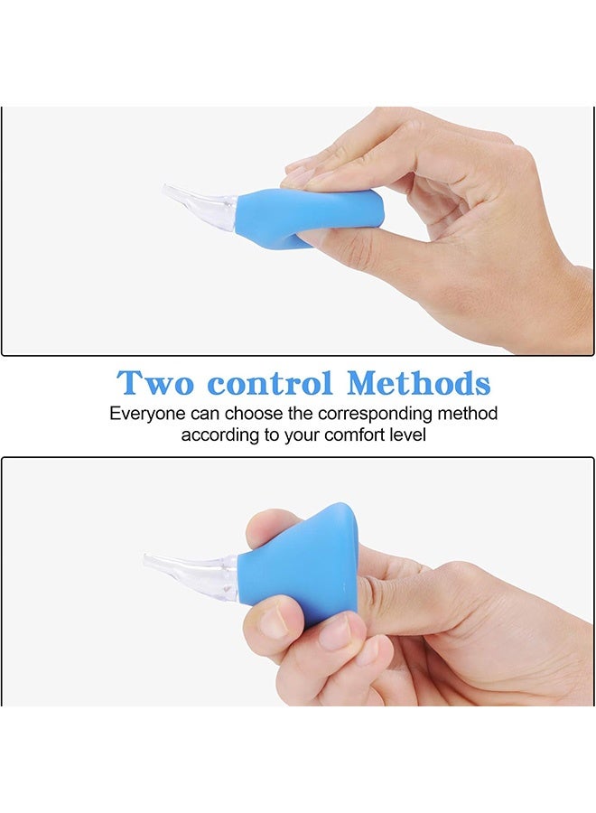 Quantum 3 PCS Newborn Baby Nose Sucker, Washable and Reusable Nasal Aspirator, Infant Nose Sucker for Effective Mucus Removal - Image 4