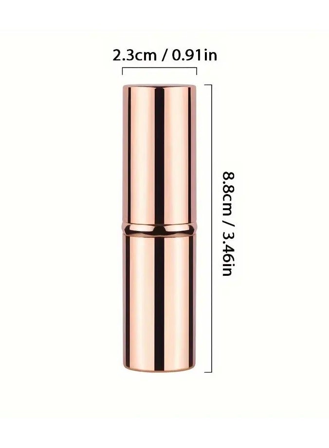 Rozino فرشاة كابوكي قابلة للسحب بحجم 1 قطعة، شعيرات نايلون بيضاوية لجميع أنواع البشرة، أداة مكياج معدنية متعددة الاستخدامات للأساس، أحمر الخدود، خافي العيوب - فرشاة تجميل محمولة متعددة الاستخدامات - Image 4