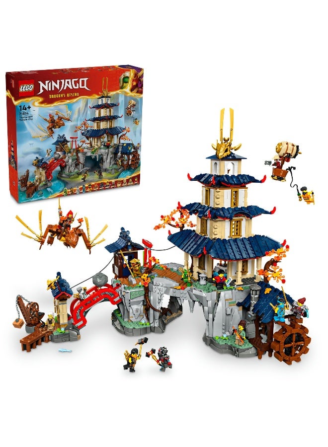 LEGO NINJAGO Tournament Temple City 71814 Building Set (3489 Pieces) - Image 1