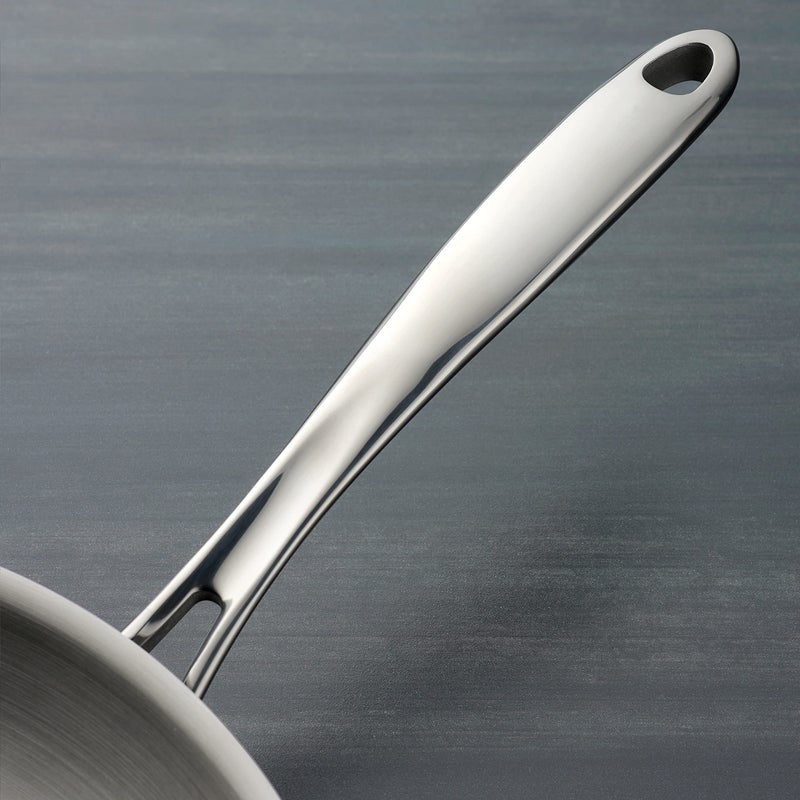 Tramontina Boston Tri-Ply Clad Stainless Steel 8-Inch Small Frying Pan, Induction-Ready Skillet, Dishwasher-Safe, NSF-Certified, Made in Brazil - Image 4