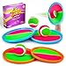 Qrooper Toss and Catch Ball Game Set  Outdoor  Indoor Activity Toys for Kids  Sticky Paddle Ball Toy for Boys Girls 3 4 5 6 7 812 Year Old  Great Games for Beach Pool Yard  Easter Basket Stuffers Gifts - Image 4