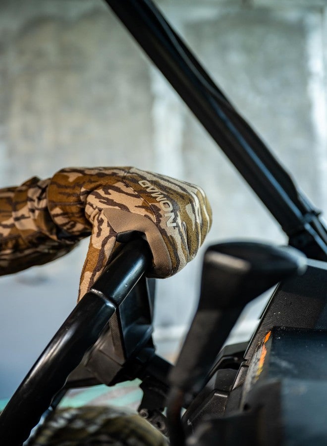 نوماد قفازات نوماد الرجالية VX3، دافئة، مقاومة للماء، هادئة، ملائمة للأداء، بنمط تمويه موسى أوك بوتوملاند، مقاس كبير/كبير جدًا - Image 2