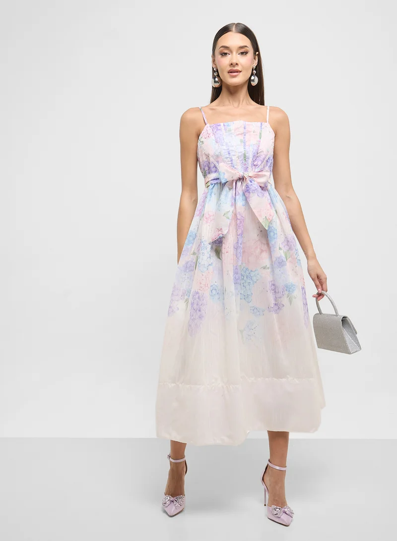 ELLA Floral Print Dress