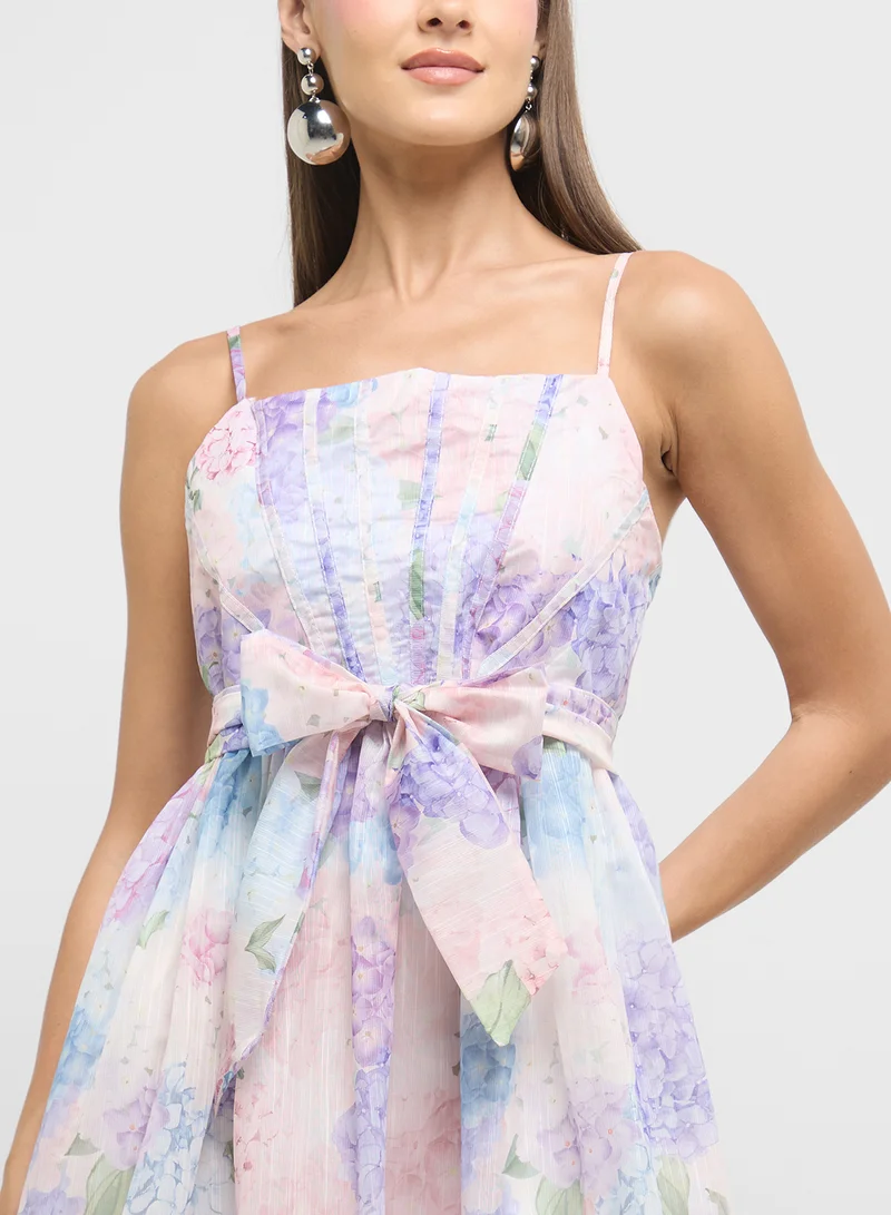 ELLA Floral Print Dress