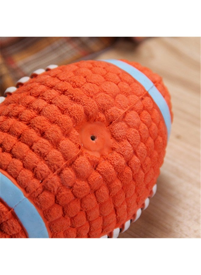 PETLICIOUS & MORE EETOYS Dog Latex Squeaky Rugby Toy Dogs & Puppies (Medium) - Image 3