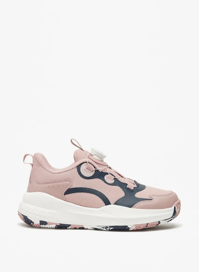 كابا Girls' Panelled Sports Shoes with Drawstring Closure