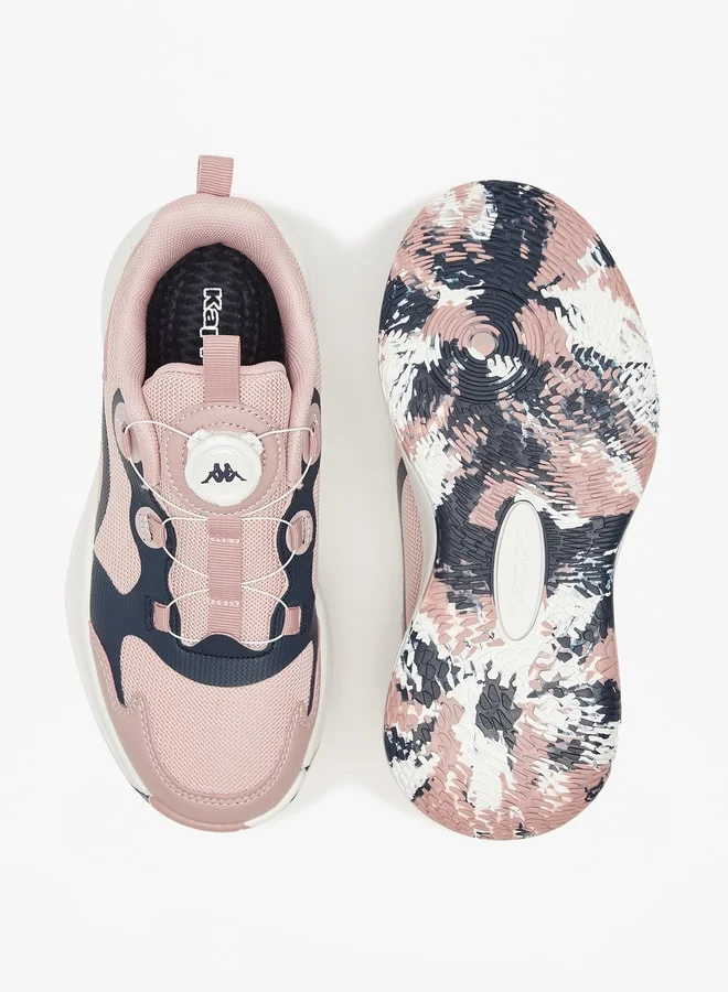 كابا Girls' Panelled Sports Shoes with Drawstring Closure