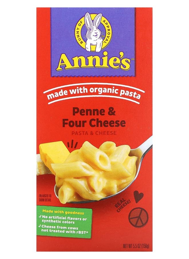 Annie's Pasta & Cheese Penne & Four Cheese 5.5 oz (156 g) 