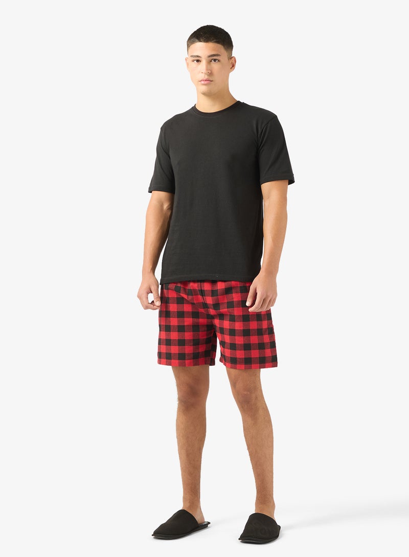 سفنتي فايف طقم بيجامة تي شيرت وشورت - Image 5