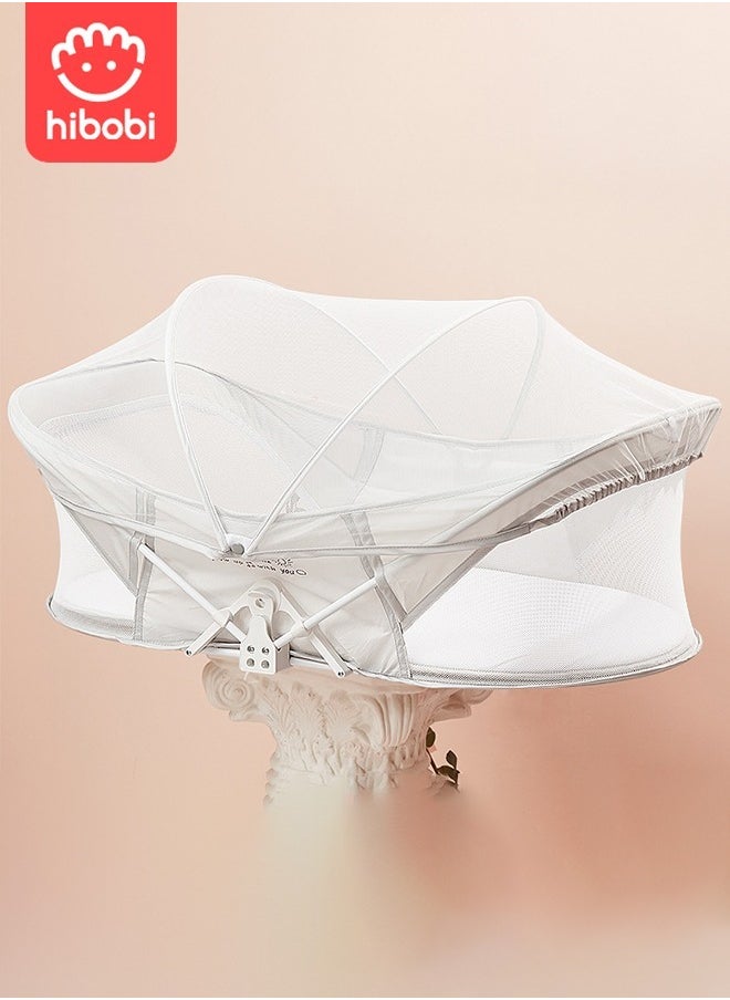 hibobi Portable Foldable Baby Cot: Safe and Comfortable Sleeping Space for Young Children  - Image 1