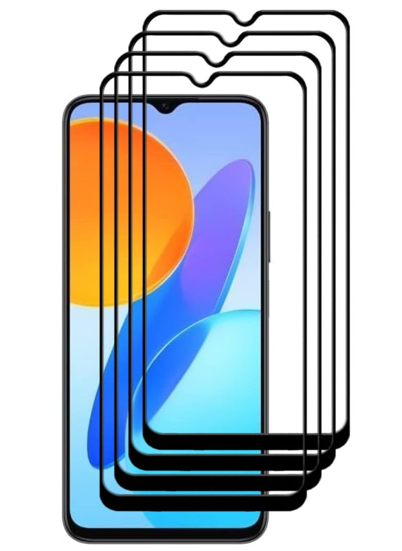 ACLIX 4 Pieces Antistatic ESD Dustproof Premium Quality High Definition Tempered Glass Screen Protector Designed For Honor X6 - Image 1