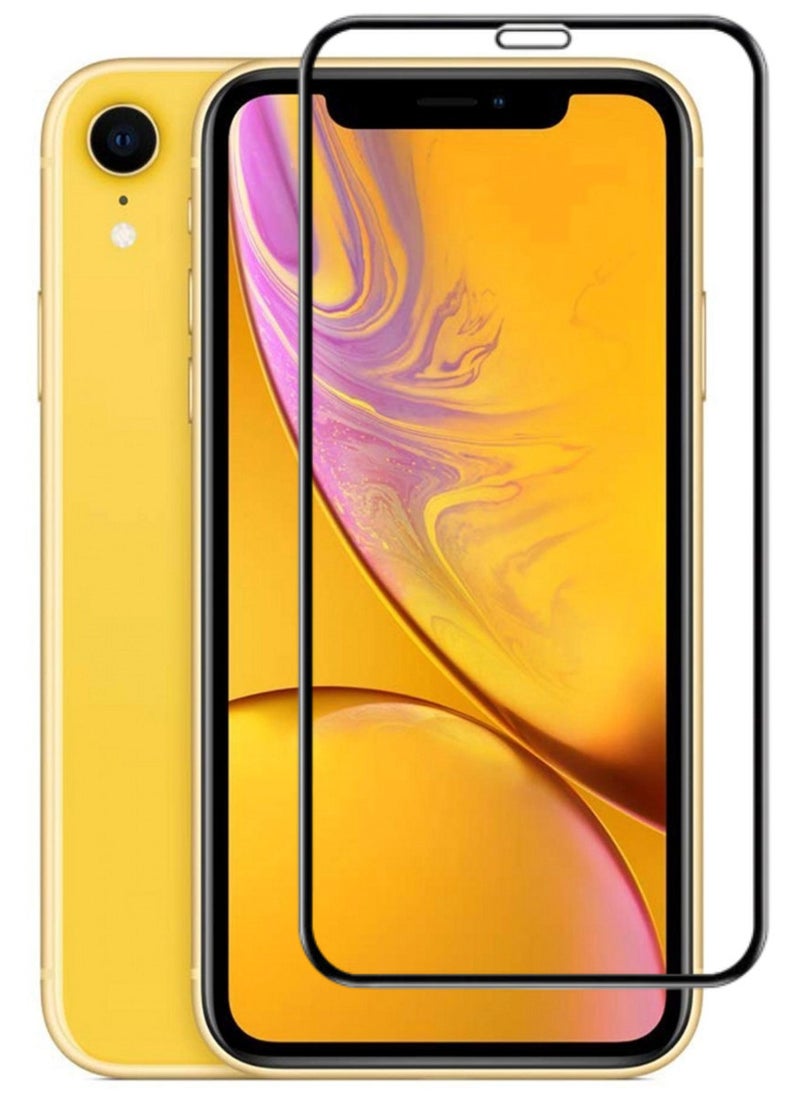 RAYON Tempered Glass Screen Protector 5D Designed For iPhone XR Full Screen Coverage And Bubble Free - Image 1