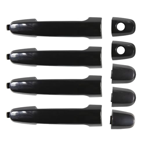 RLB-HILON 1Set Exterior Door Handle Compatible with Toyota Camry 2002 to 2006, for Corolla 2003 to 2013, for RAV4 2001 to 2012, for Matrix 2003 to 2013, for Pontiac Vibe 2003 to 2010 - Image 1