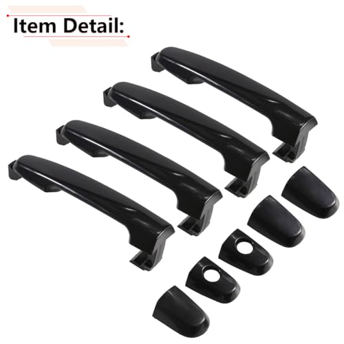 RLB-HILON 1Set Exterior Door Handle Compatible with Toyota Camry 2002 to 2006, for Corolla 2003 to 2013, for RAV4 2001 to 2012, for Matrix 2003 to 2013, for Pontiac Vibe 2003 to 2010 - Image 5