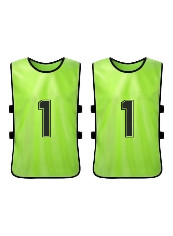 NIBEMINENT 12-Piece Double-Sided Number Printed Vest Set - Image 3
