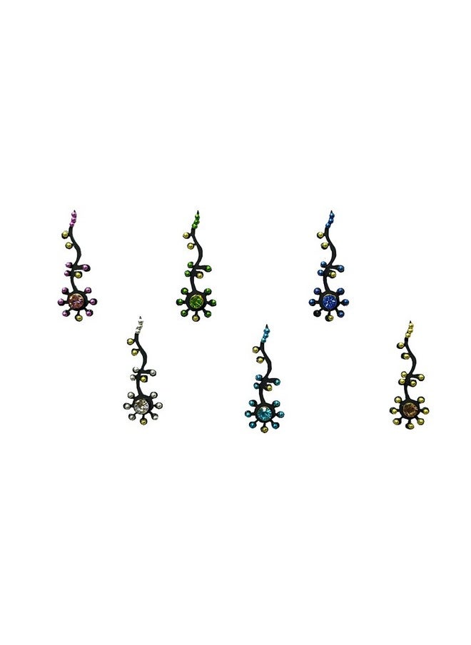 Comet Busters Black Long Bindis With Stone Work (BIN1103) - pzsku/Z008CC373C2BE863CBA82Z/45/_/1741429434/9d0f23e8-6366-4083-93cb-d05f1a31d575