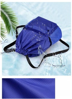 Generic Drawstring Bag Multi-Pocket Dry And Wet Separation Backpack  - Image 4