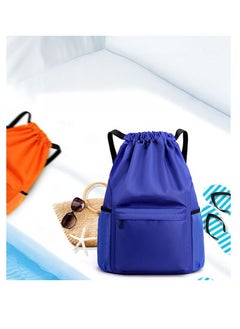 Generic Drawstring Bag Multi-Pocket Dry And Wet Separation Backpack  - Image 2