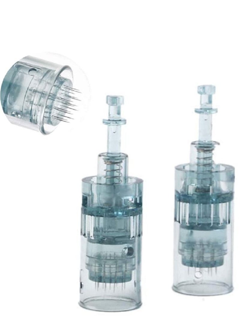 دي آر. بن - 10 قطع لكل علبة خرطوشة ابرة لقلم Dr.pen Derma Pen M8 مقاس 16 - Image 1