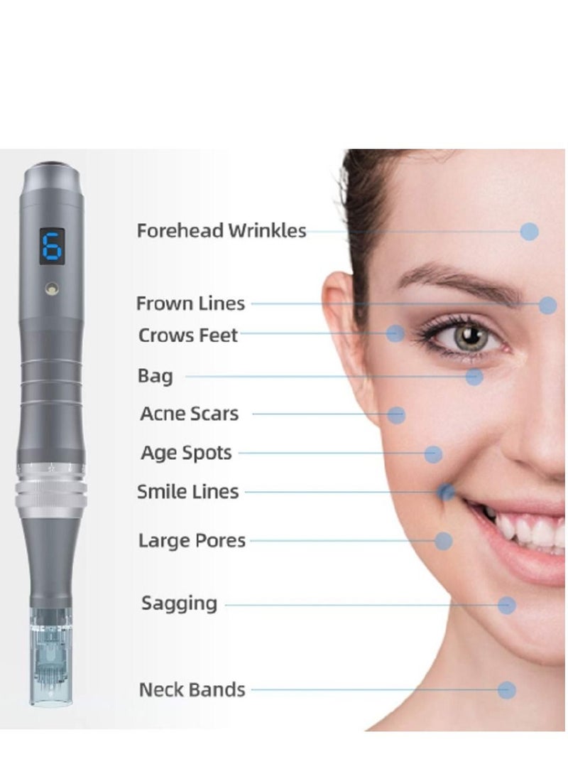 دي آر. بن - 10 قطع لكل علبة خرطوشة ابرة لقلم Dr.pen Derma Pen M8 مقاس 16 - Image 1
