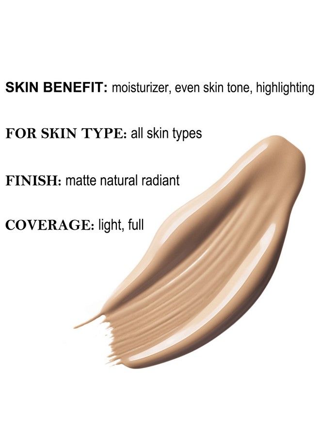 Boobeen Glow Bb Cream Color Correcting Cream Foundation&Concealer Makeup Full Coverage Tinted Moisturizer Hydrating Bb Cream For Oily Skin Smooths&Evens Skin Tone - Image 3
