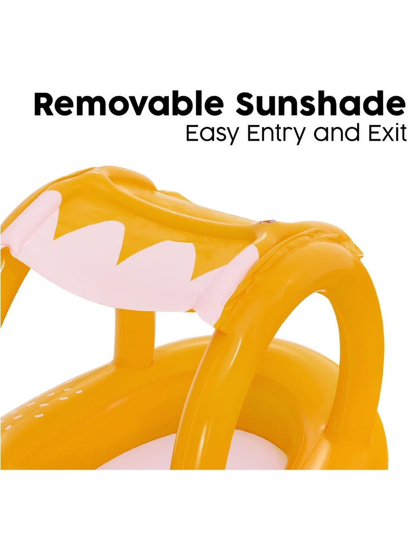 Generic - Fox Shape Kids Canopy Boat - Image 1