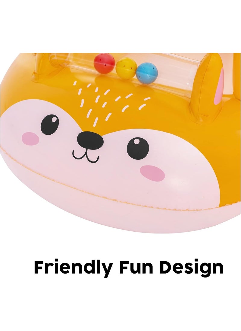 Generic - Fox Shape Kids Canopy Boat - Image 1