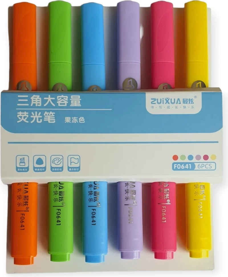 Tüftürük Highlighter Pen Set 6 Colors