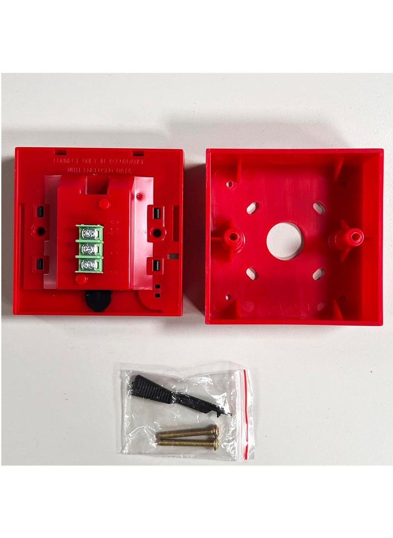 Rubik Emergency Break Glass Fire Alarm Button Switch, Exit Door Release (Red)  - Image 3