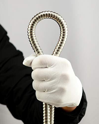 Purelux Shower Hose, 80 Inches Universal Handheld Showerhead Hose Made of Stainless Steel, Polished Chrome Finish - Image 4