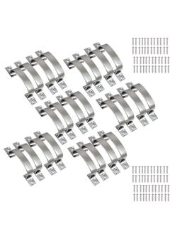 Duravel Duravel Aluminium Cabinet Pull Handle with Mounting Screws, Silver Pack-Of 24  - Image 1