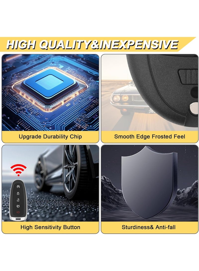 Pack of 2 Car Keyless Entry Remote Control Key Fob Fits for 07-14 Chevy Suburban Tahoe/ 09-17 Traverse/ 07-14 GMC Yukon/ 08-17 Acadia Buick Enclave/ 07-13 Escalade Car Keyless Entry Remote Control,OUC60270 OUC60221 - Image 4