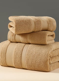 3-Piece Cotton Gift Towel And Bath Towel Set, 2 Towels + 1 Bath Towel, Soft And Skin-Friendly Cotton Towel - pzsku/Z008D9CFCBB8712442CF5Z/45/_/1738895061/45cf6791-3657-4382-88c8-b5e22dd44dec