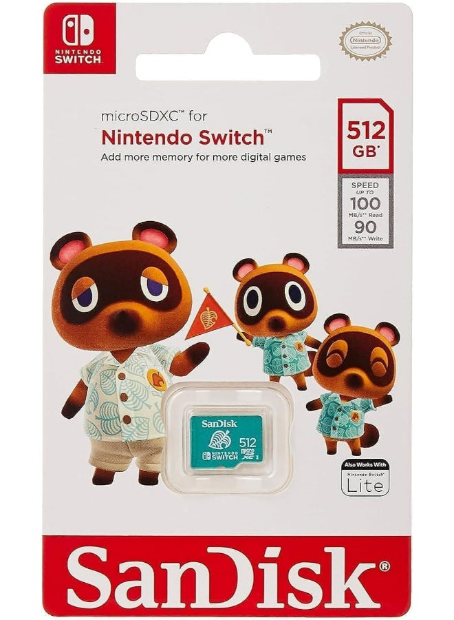 sandisk 512 GB MicroSDXC UHS-I card for Nintendo Switch -, 100MB/s read; 90MB/s write SDSQXAO-512G-GN3ZN - Image 5