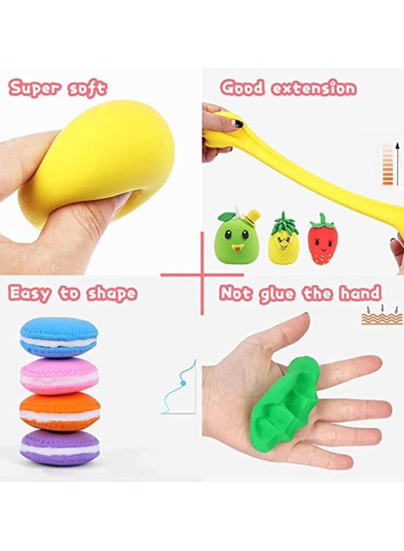 Mr. Penda 12 Colors DIY Plasticine, Air Dry Clay, Super Light DIY Soft Creative Handgum, Educational Clay Toys for Kids - Image 3