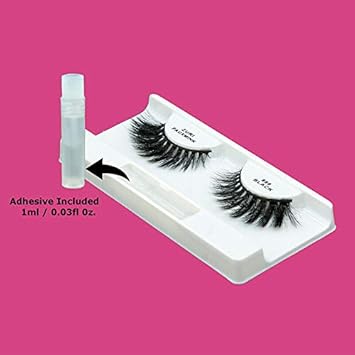 ZURI Fauxmink False Eyelashes XD8D XDimensional Natural False Lashes False Eyelashes Natural Look Thick Eyelashes With Lash Applicator Natural Eyelashes with Glue Mink Eyelashes Style 889 - Image 2