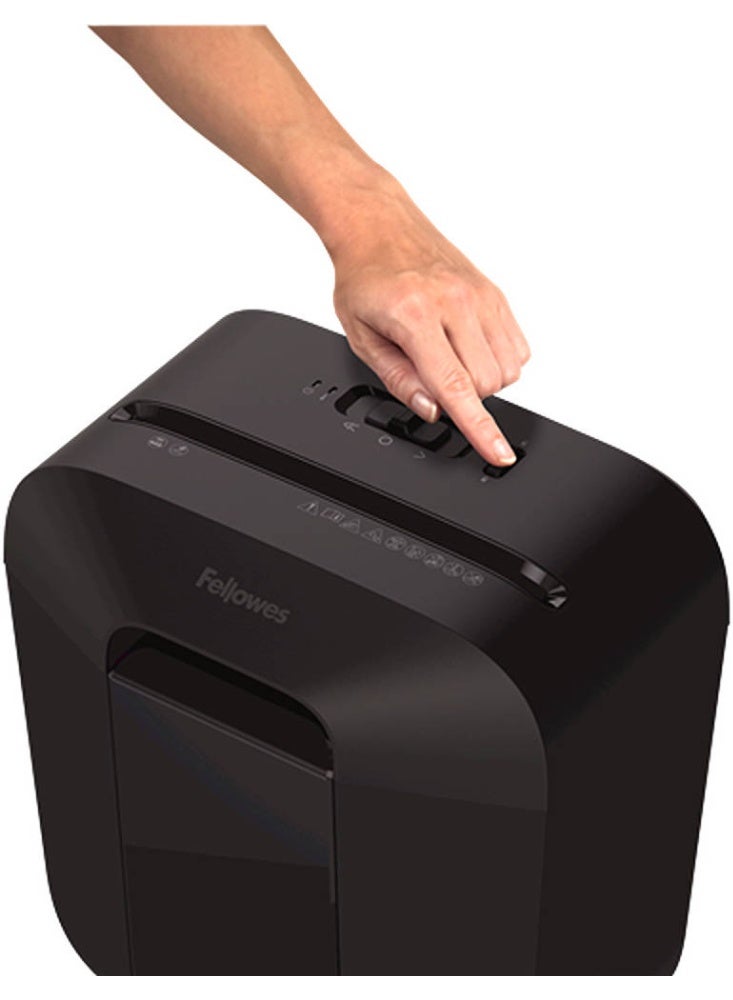 Fellowes Powershred® LX25 Cross-Cut Shredder - patented Safety Lock - Image 3