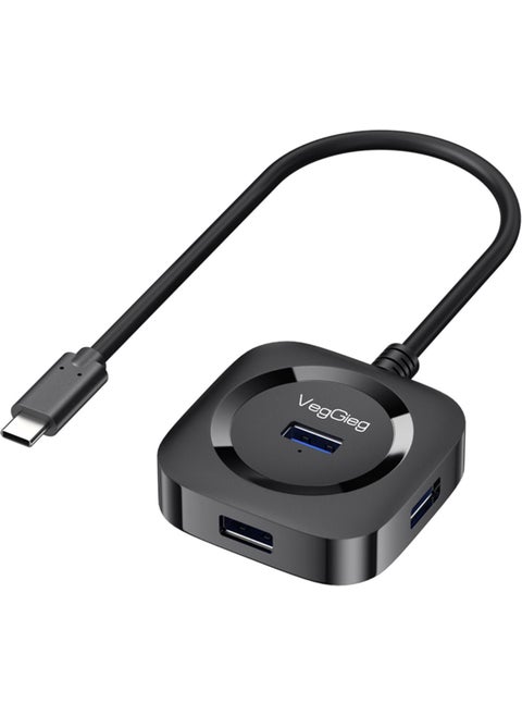 VegGieg 4 Port Type-C to USB 3.0 Multiplexer Hub