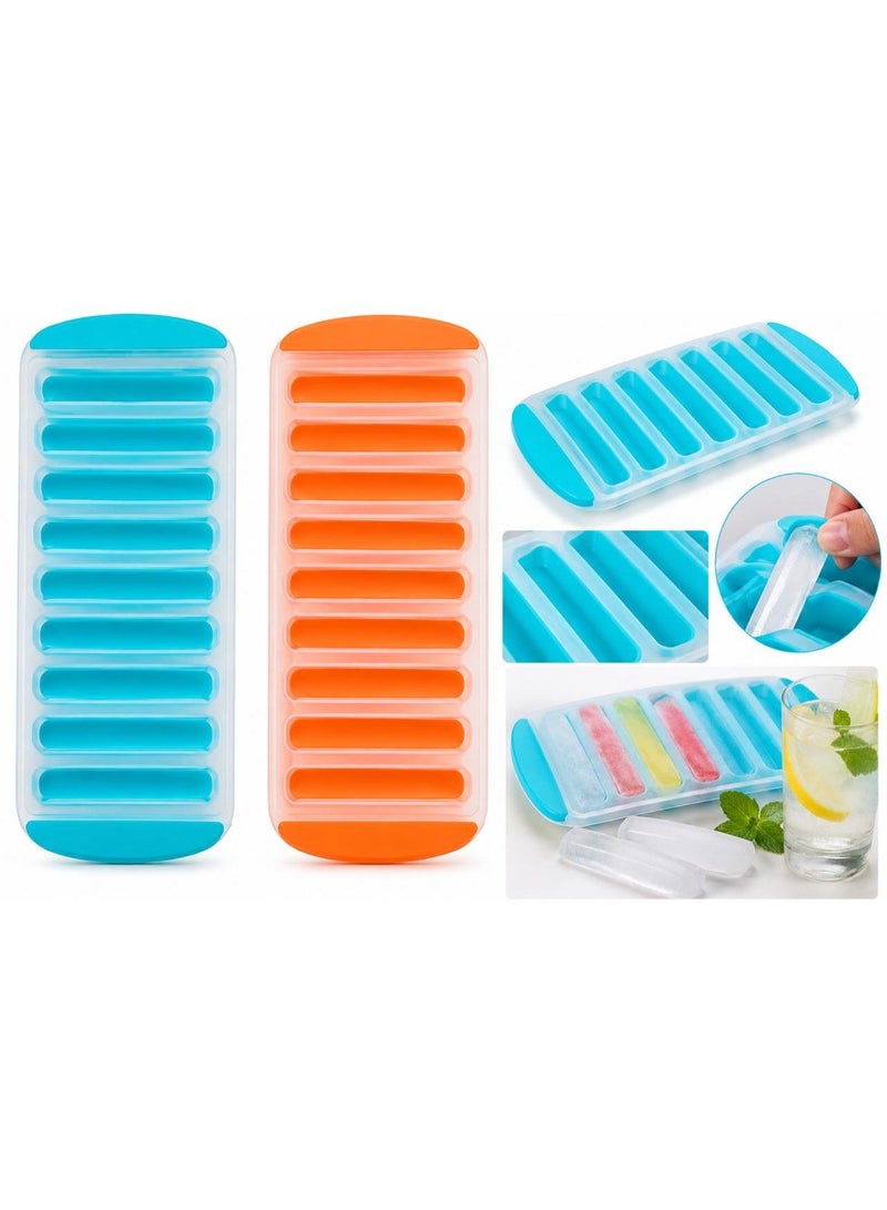 Silicone Ice Cube Mold with 10 Cavities - Image 4