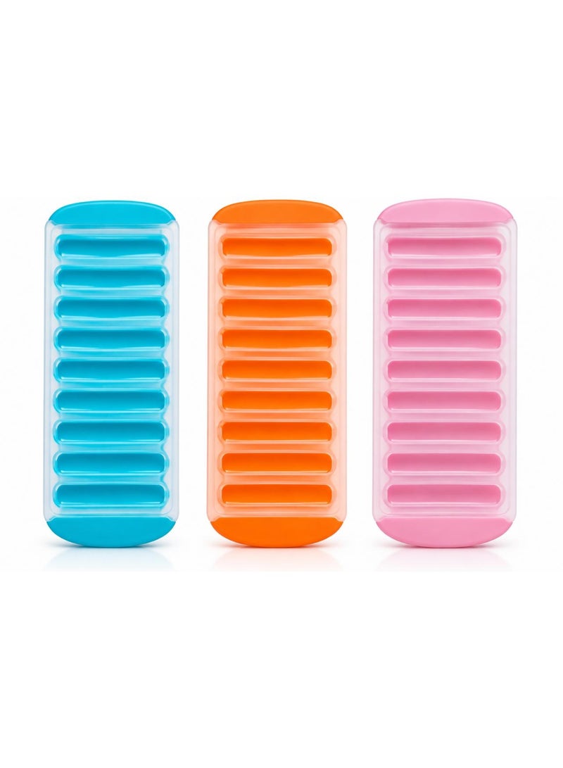 Silicone Ice Cube Mold with 10 Cavities - Image 1