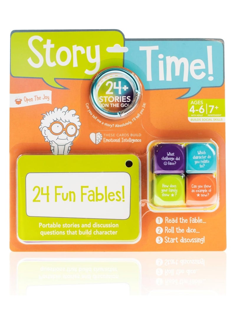 Generic - Open The Joy Stories to Go: Igniting Imagination, Fostering Empathy, and Building Resilience in Kids - A Portable Adventure for Ages 4+ - Image 1
