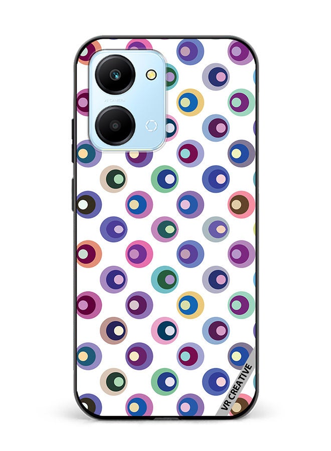 VR CREATIVE Protective Case Cover For Honor Play7T Mix Pattern Design Multicolour - Image 1