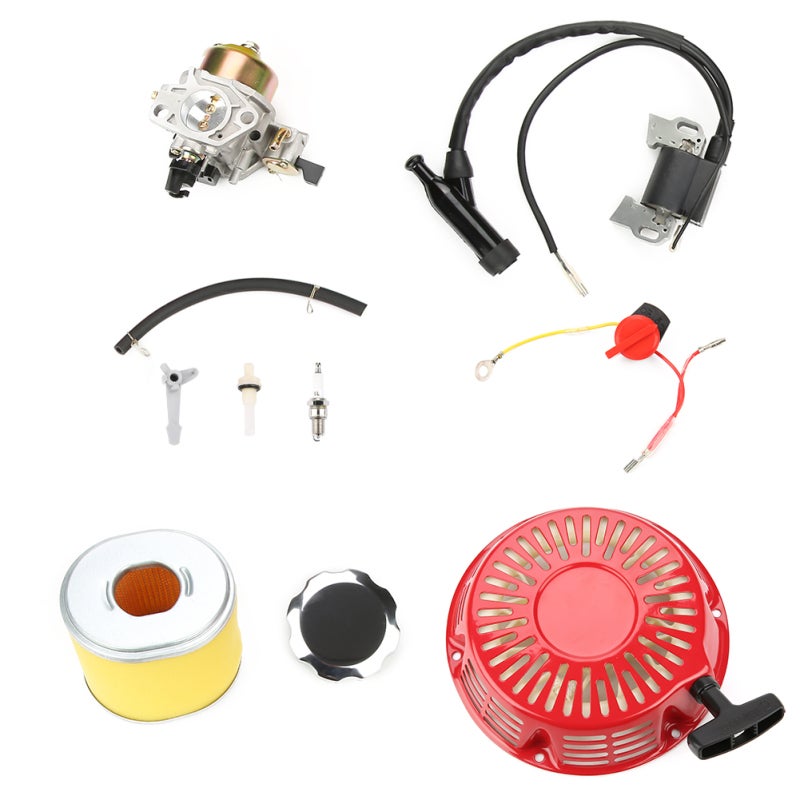 Ignition Coil Spark Plug Air Filter Carburetor Gasket Set - 100% New High Quality Durable Material Simple Design for Honda GX340 11HP GX390 13HP Gasoline Small Engine Parts - Image 5