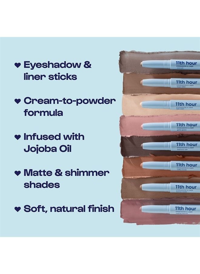 ALLEYOOP 11th Hour Cream Eye Shadow Sticks - Baby Pearl (Shimmer) - Award-winning Eyeshadow Stick - Smudge-Proof and Crease Proof for Over 11 Hours - Easy-To-Apply and Compact for Travel, 0.05 Oz  - Image 1