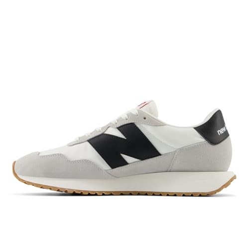 New Balance Men's 237 V1 Sneaker, White/Brighton Grey/Black, 9 - Image 5