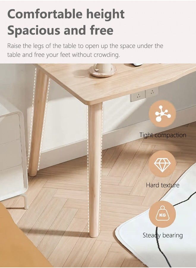 Modern Simple Desk Computer Table Wooden Writing Desk Arch Design Suitable For Students Computer Laptop Workstation Office And Living Room Natural Wood Legs - pzsku/Z008E8C786169C5F4F683Z/45/_/1726728365/99c3c8c4-cabc-4754-a24b-a4896e07ba04