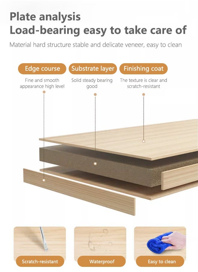 Modern Simple Desk Computer Table Wooden Writing Desk Arch Design Suitable For Students Computer Laptop Workstation Office And Living Room Natural Wood Legs - pzsku/Z008E8C786169C5F4F683Z/45/_/1726728375/aedf3866-93d4-44df-b2b4-567aa2a5ece9