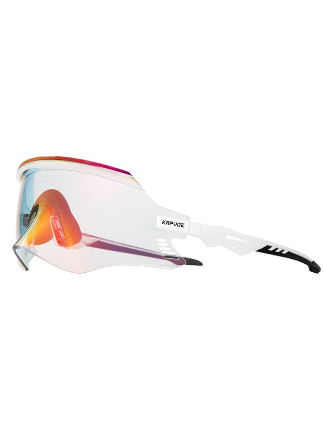 Running Marathon Sports Glasses Riding Glasses Photochromic Glasses Mountain Bike Sand-proof Goggles